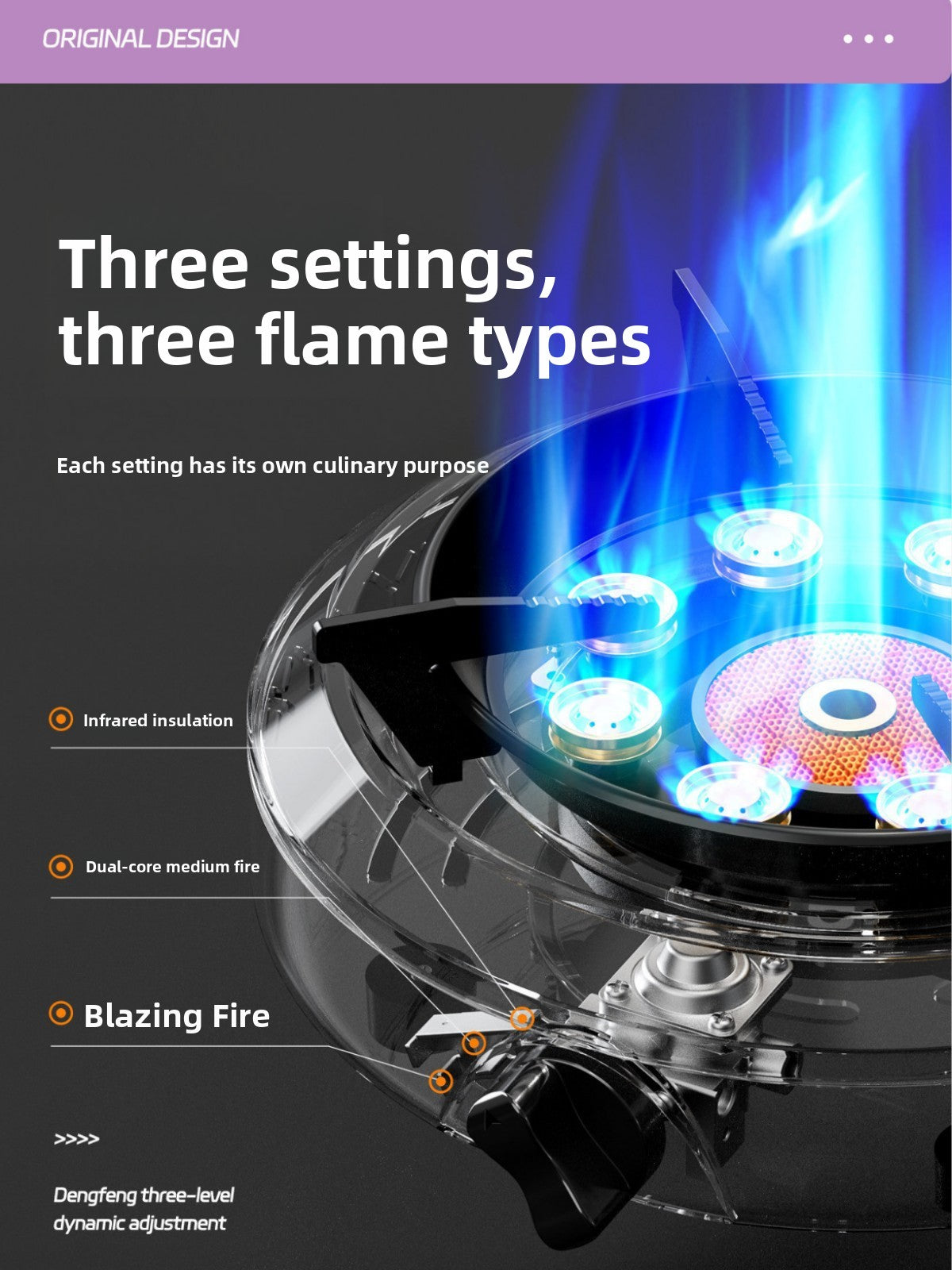 Portable Outdoor Gas Stove for Camping