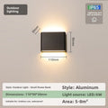 Ultra-Thin Waterproof Outdoor LED Wall Light