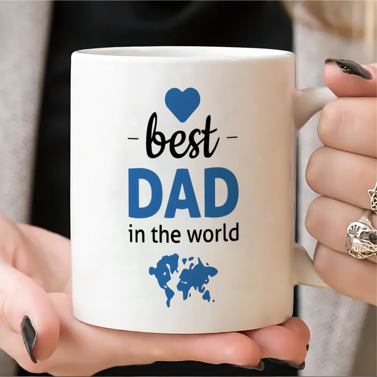 Father Design Ceramic Coffee Mug
