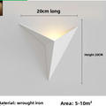 Windmill wrought iron wall lamp