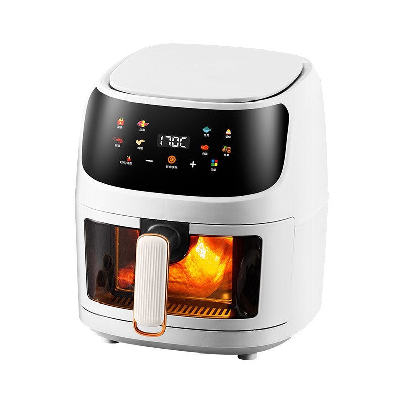 Large-capacity visible air fryer