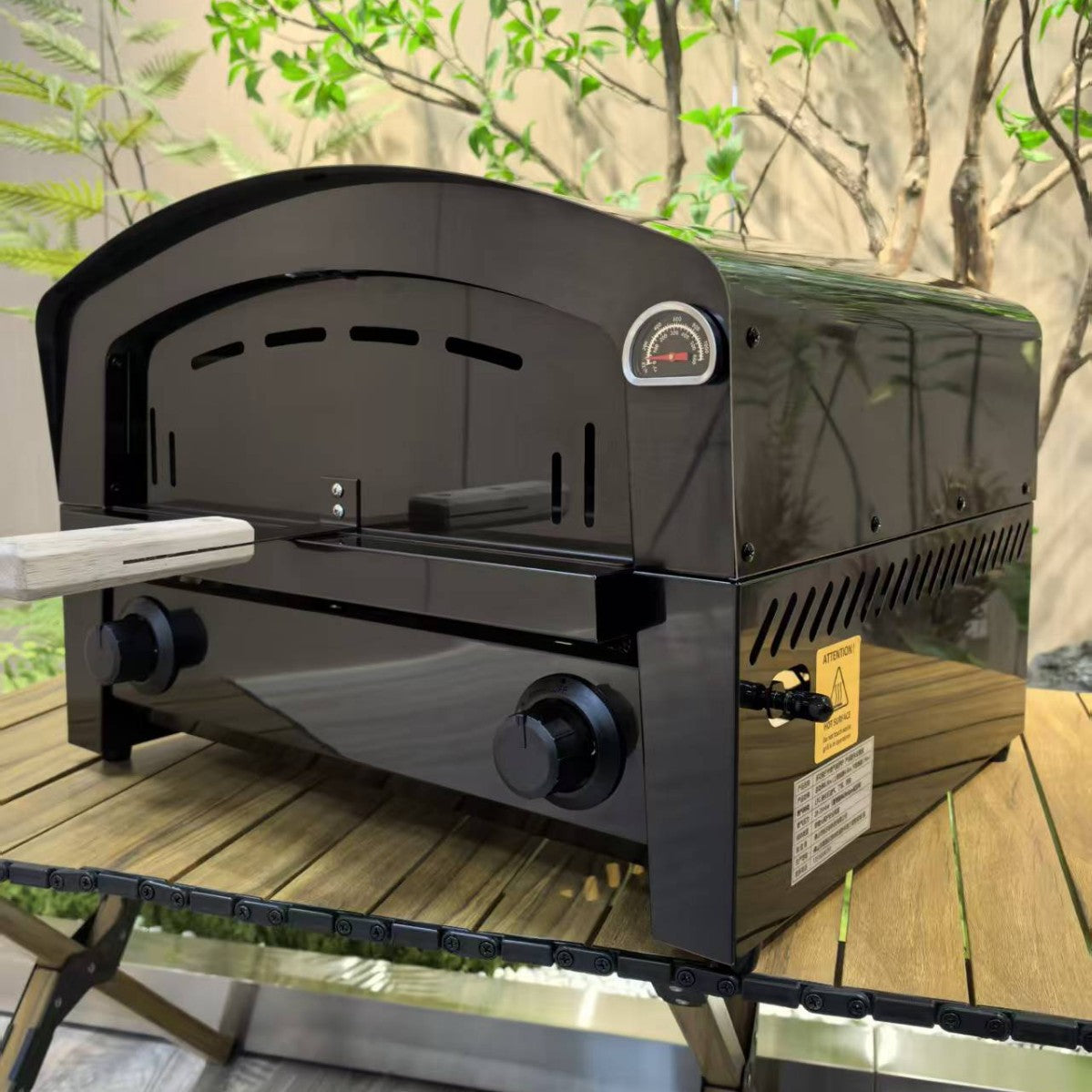 Stainless Steel Gas Pizza Oven