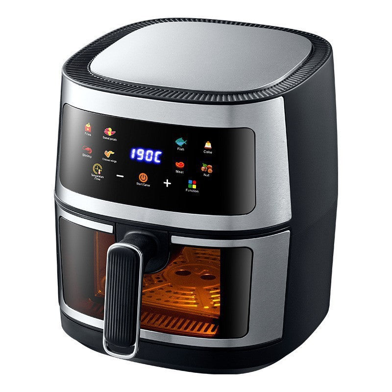 Large-capacity visible air fryer