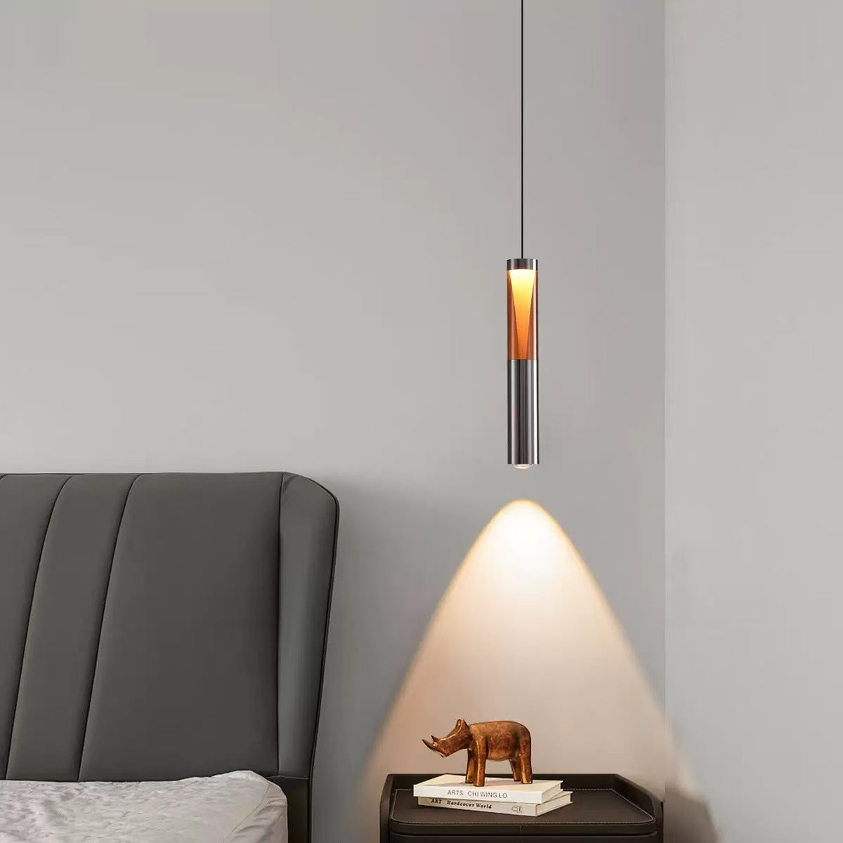 Adjustable Modern Pendant Light with Multiple Light Colors
