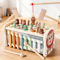 Multifunctional Wooden Early Education Toy