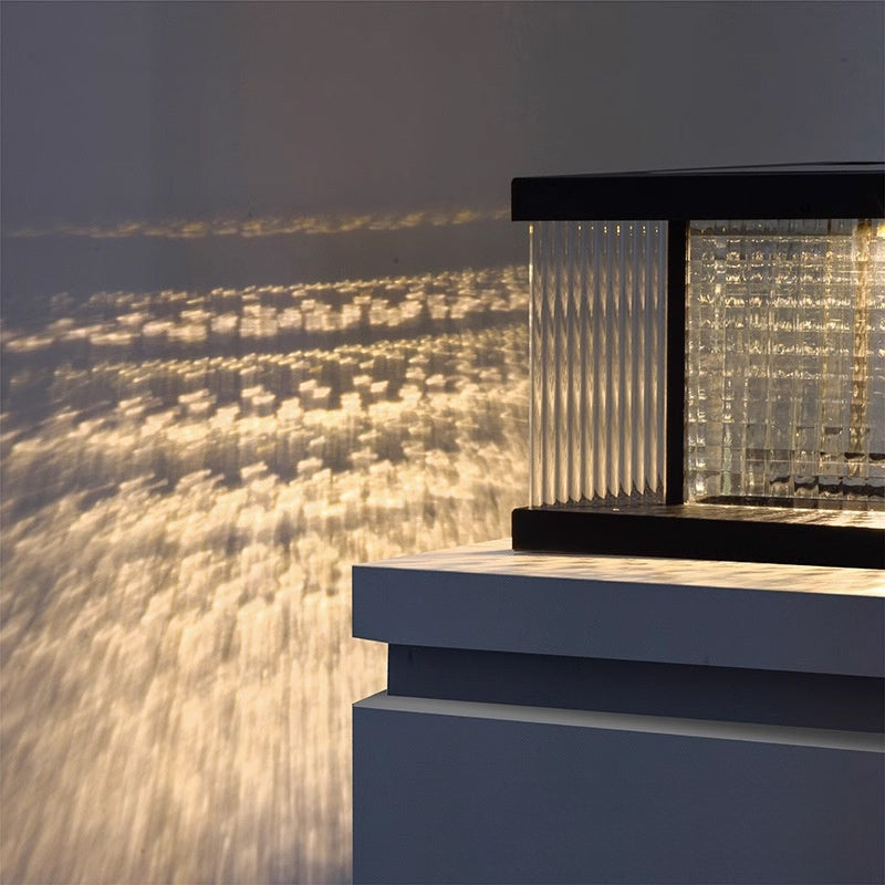 Solar Column Outdoor Garden Lamp