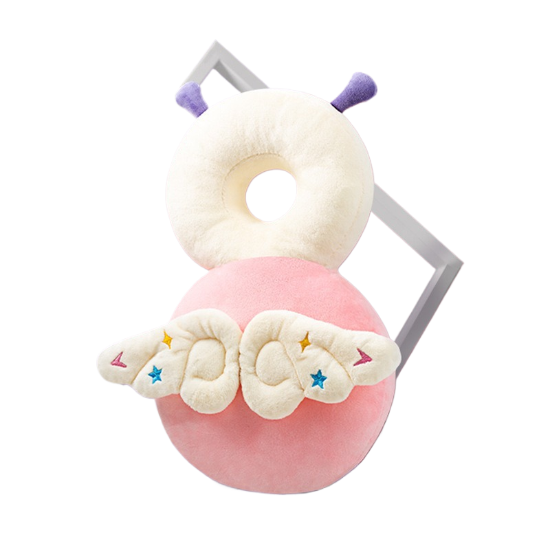 Butterfly baby headrest breathable anti-fall toddler back pillow