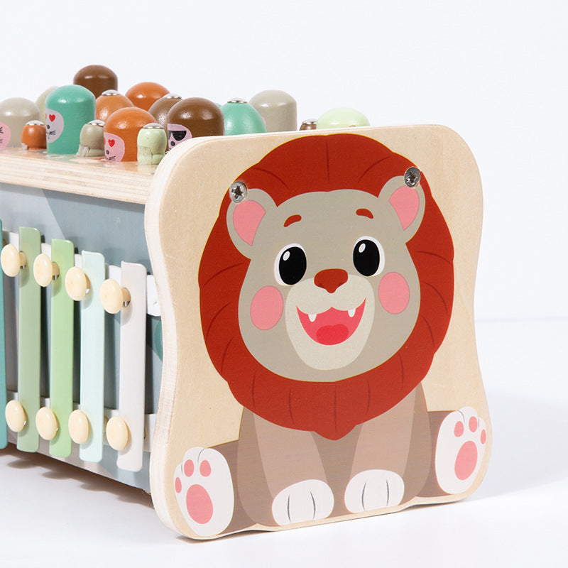 Multifunctional Wooden Early Education Toy