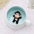Creative 3D Animal Ceramic Mug