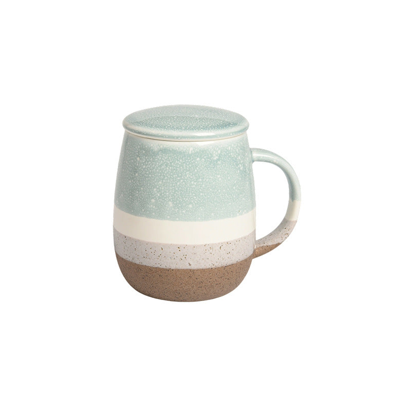 Mug with Lid Ceramic Mug