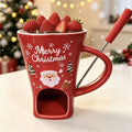 Christmas chocolate mug