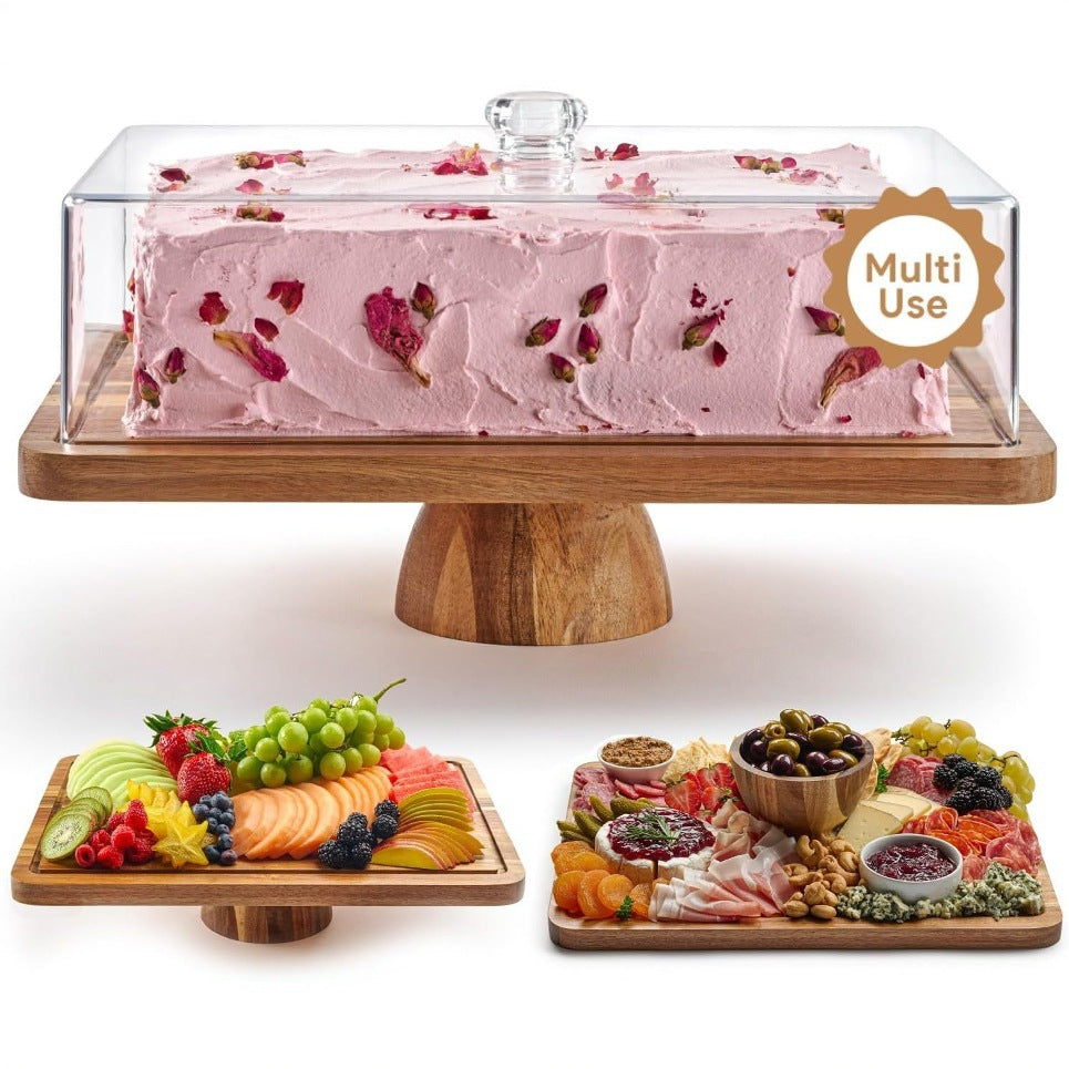 Wooden Cake Tray