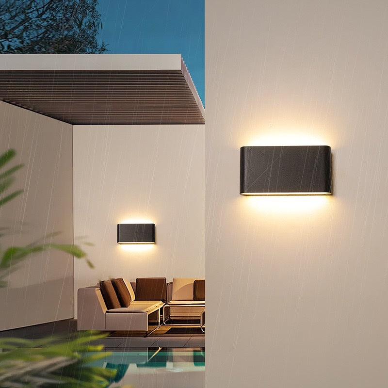 Ultra-Thin Waterproof Outdoor LED Wall Light