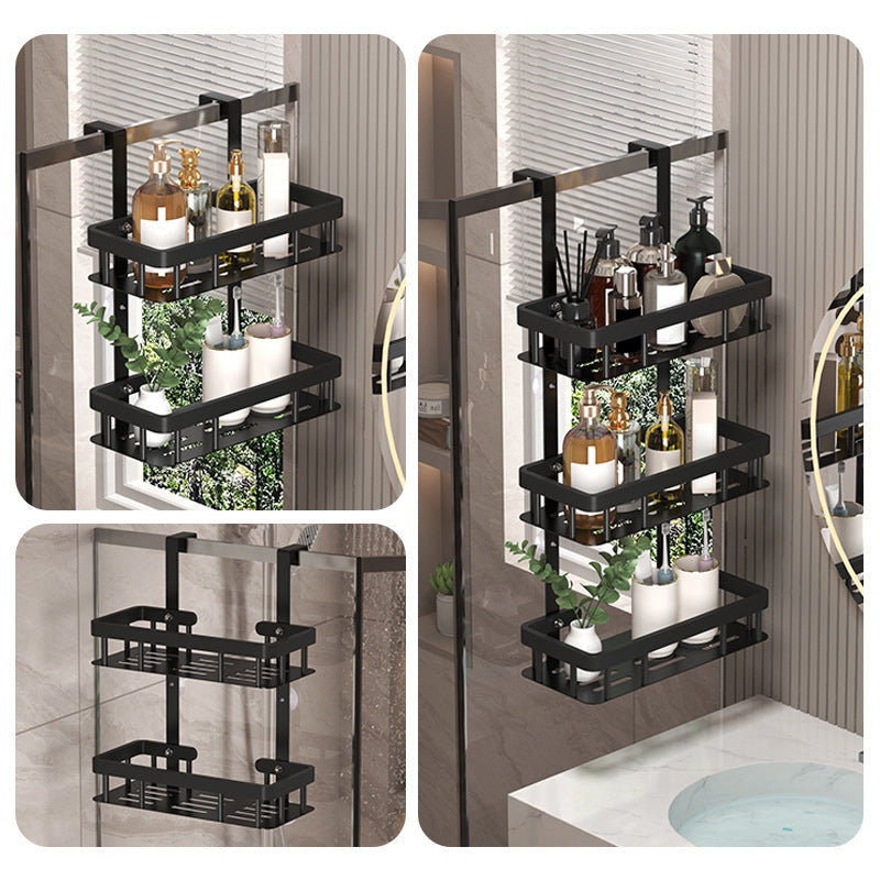 Wall Mounted Bathroom Organizer Rack