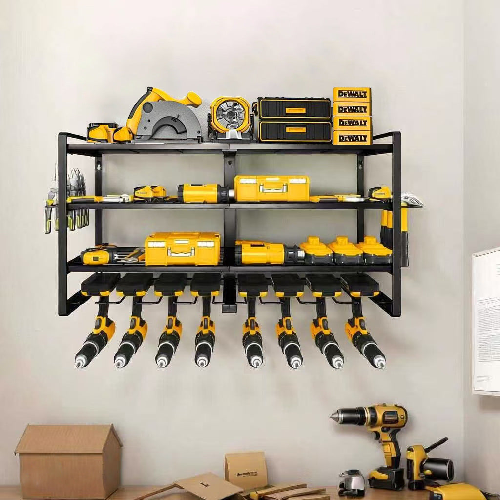 Wall Mounted Tool Storage Rack