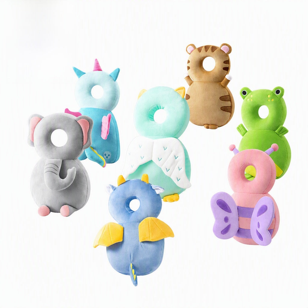 Butterfly baby headrest breathable anti-fall toddler back pillow