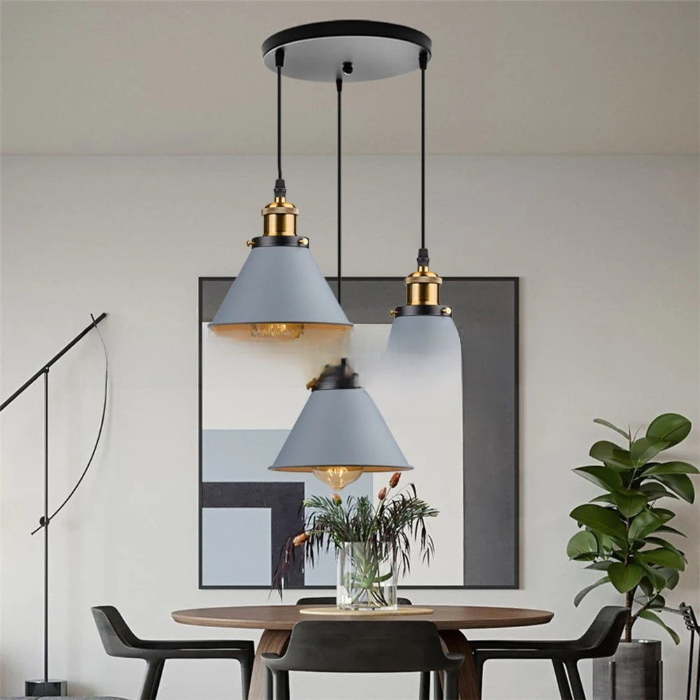 Scandinavian Modern Adjustable Chandelier
