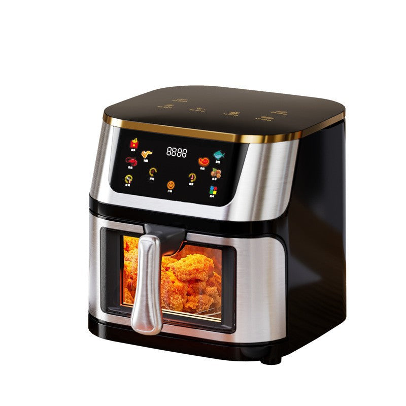Large-capacity visible air fryer
