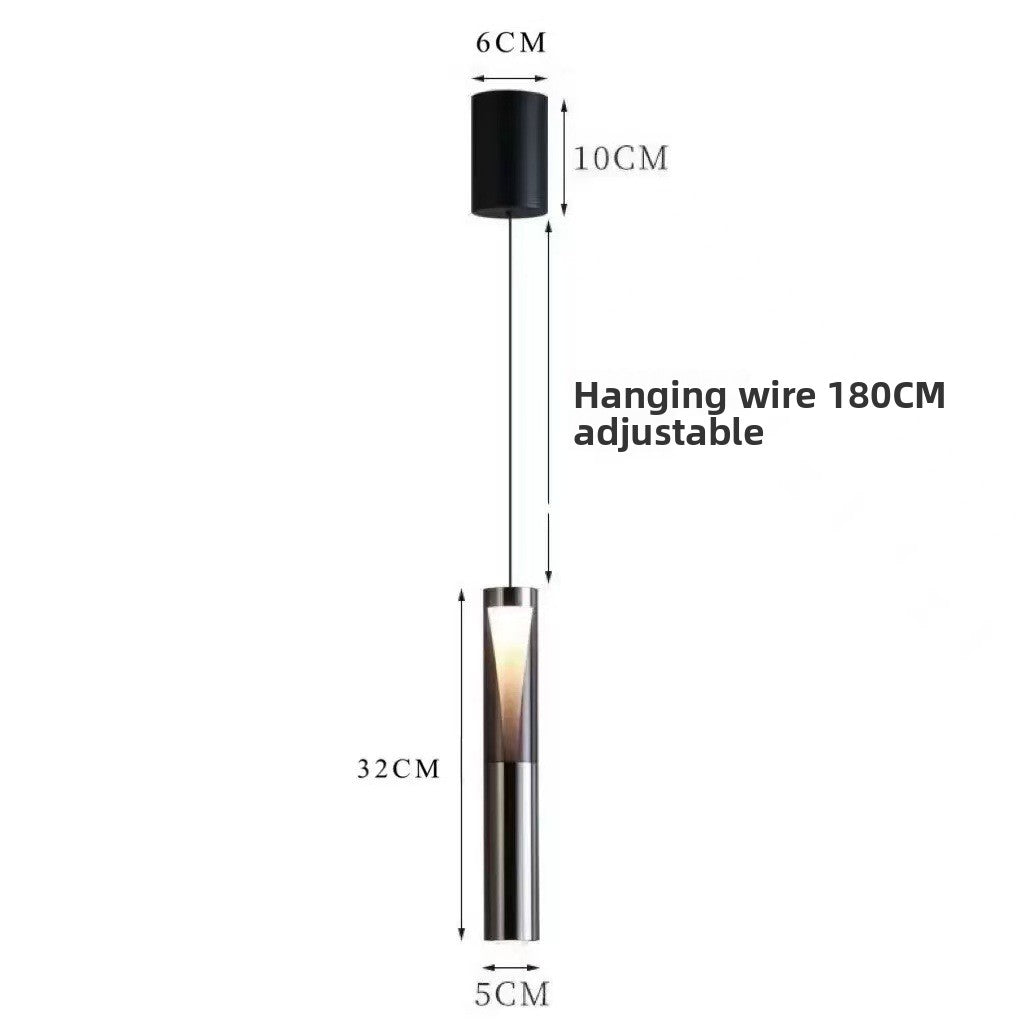 Adjustable Modern Pendant Light with Multiple Light Colors