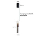 Adjustable Modern Pendant Light with Multiple Light Colors