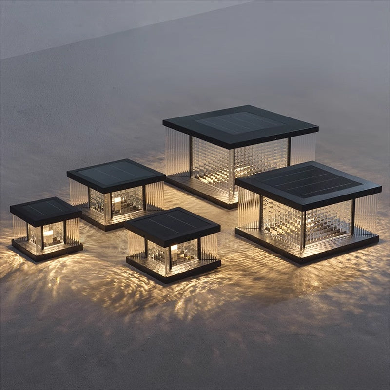 Solar Column Outdoor Garden Lamp