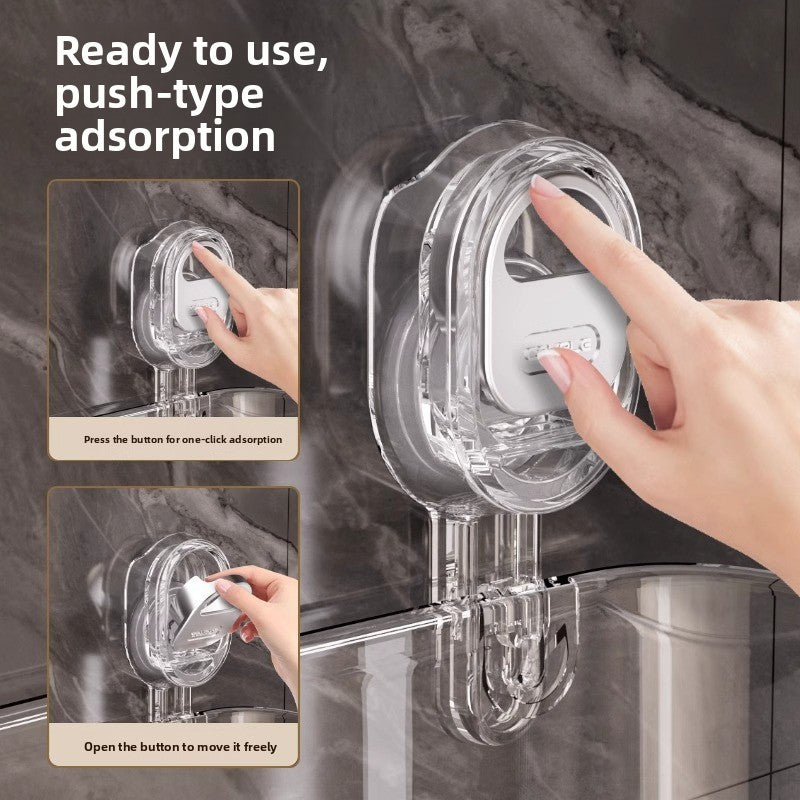 Suction Cup Wall Mount Storage Rack