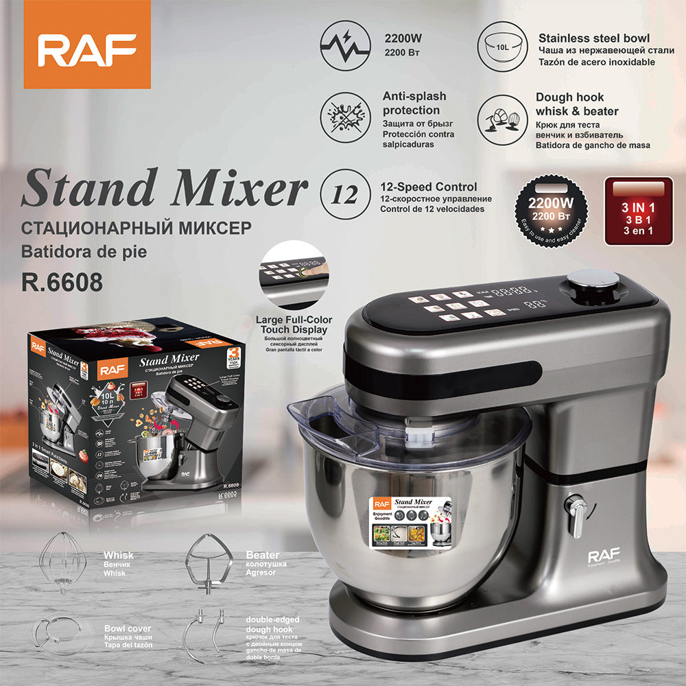 Multifunctional 10L Dough Mixer Blender