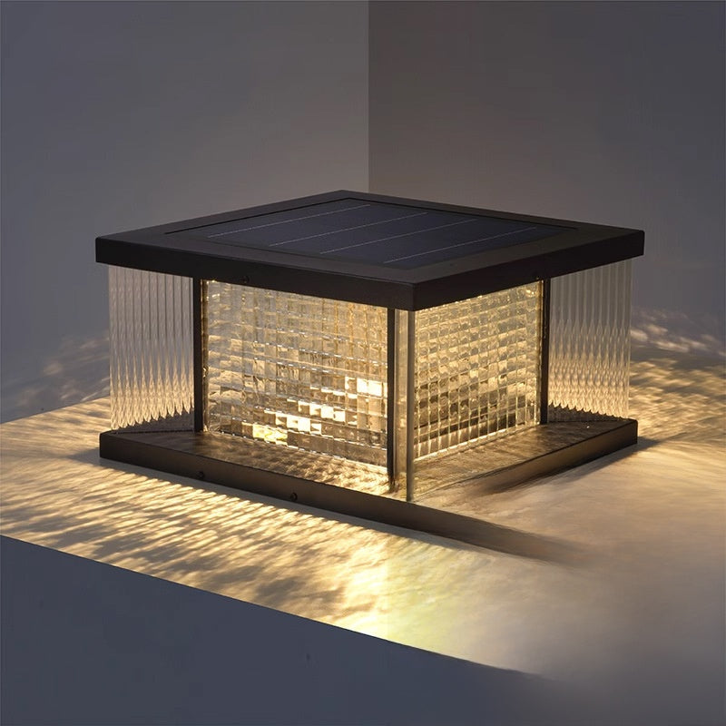 Solar Column Outdoor Garden Lamp