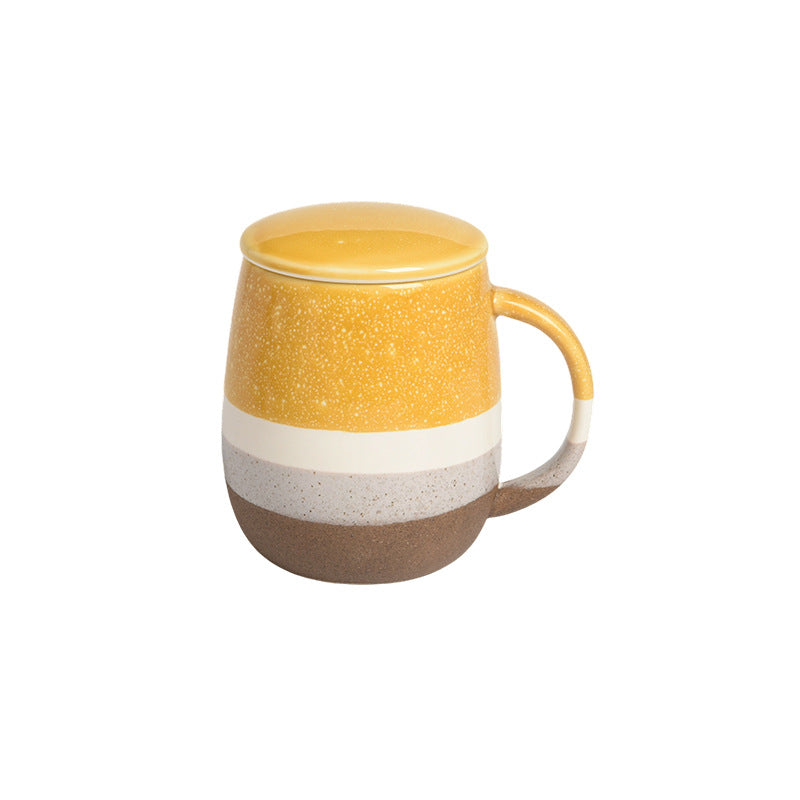 Mug with Lid Ceramic Mug