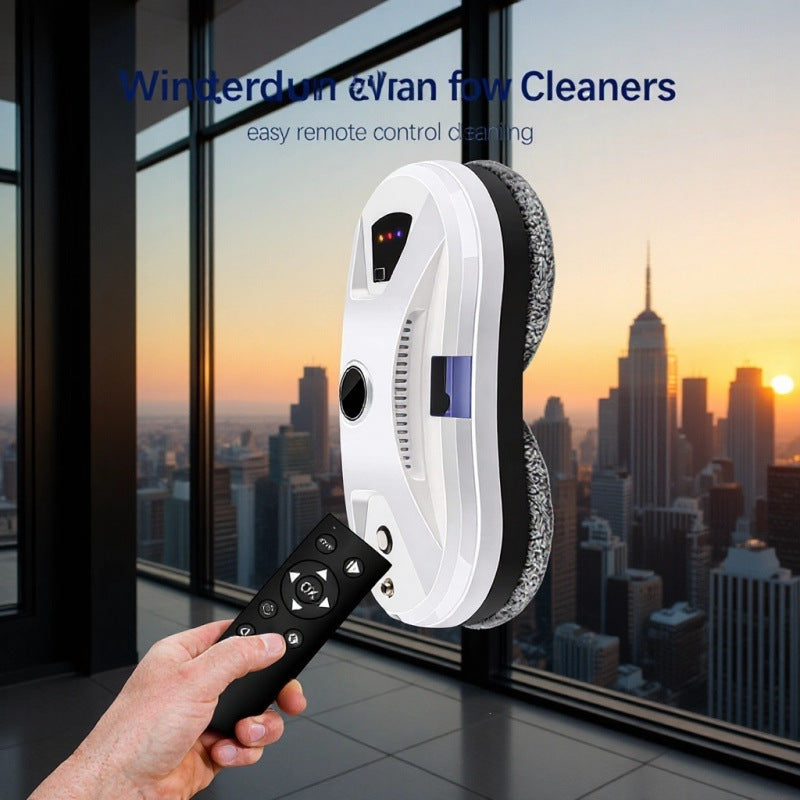 Automatic Window Cleaning Robot with Remote Control