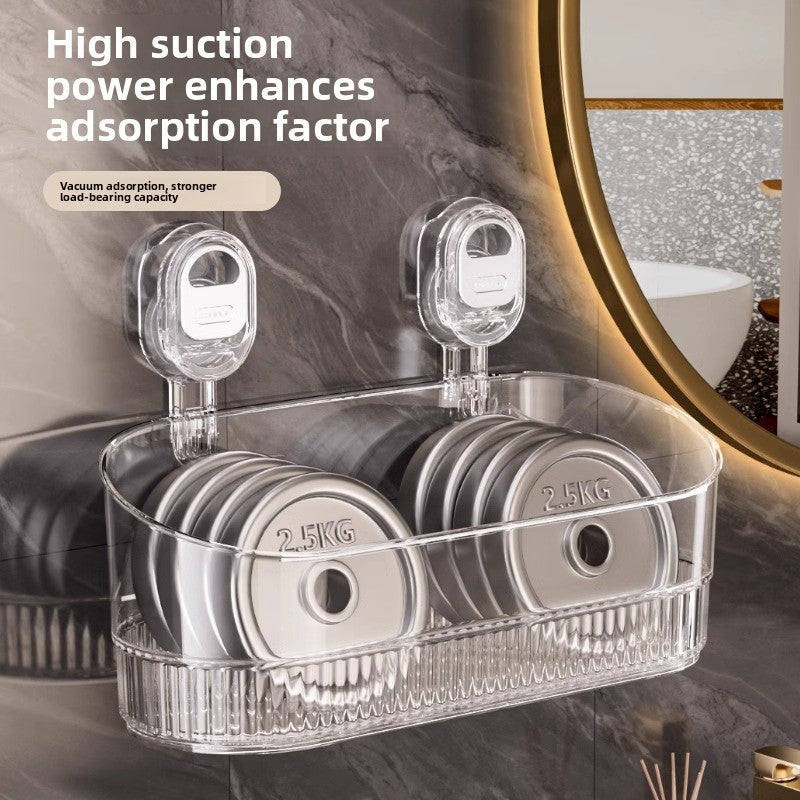 Suction Cup Wall Mount Storage Rack